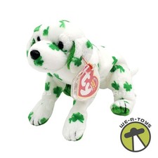 Ty Beanie Babies BLARN-e the Dog St. Patricks Day Plush 2003 Internet Exclusive