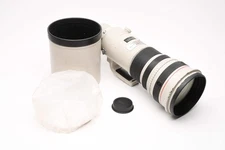 Canon EF 500mm f4 L IS USM Telephoto Lens, hood, Tested, Sharp!