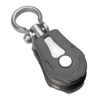 Barton Marine Size 0 20mm Plain Bearing Pulley Block Single Swivel (N00130)