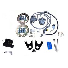 JAKES FRONT BRAKE KIT FOR 04-08 CLUB CAR PRECEDENT NON LIFTED STOCK SUSPENSION