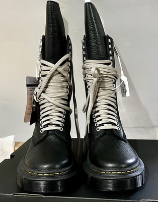 Dr. Martens x Rick Owens 1918 DMXL RO Black UK 7 New & Unused with Box Rare