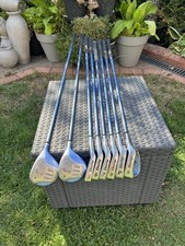 Dunlop 65i RH Ladies Graphite Iron Set 8pc 3,5-PW,SW Blue/Silver