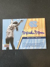 2010-11 UD North Carolina Basketball - Marsha Mann #33 Autographs (AU, RC)