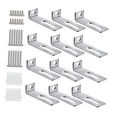 30 Set White Board Mounting Hardware,Whiteboard Hanging 37.5 11.5 8.5mm