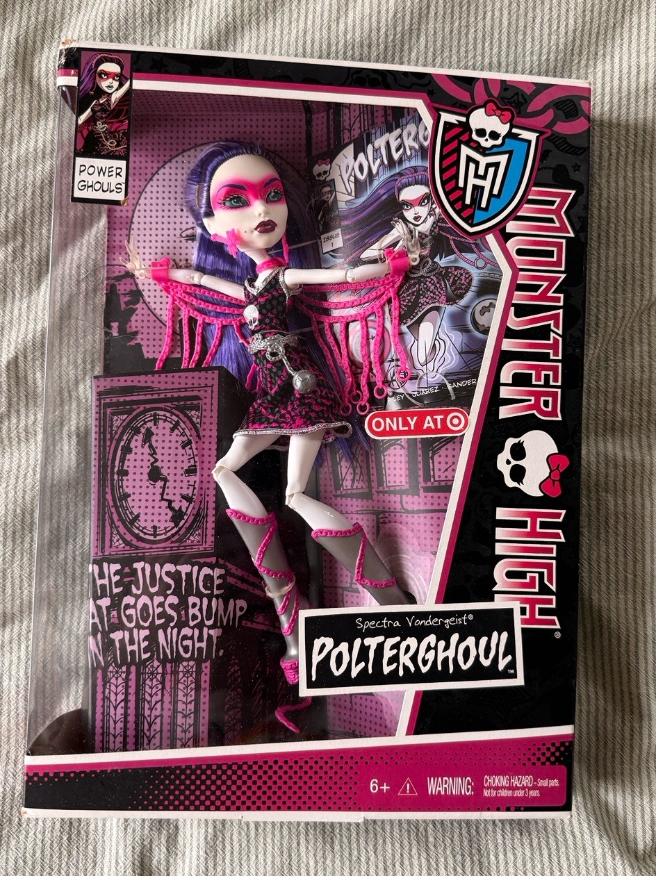 Monster High Power Ghouls Polterghoul Spectra Vondergeist Do