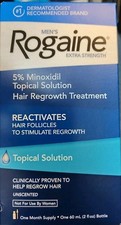 Rogaine Hair Regrowth Treatment Topical Solution One Month Supply 60mL Exp2028