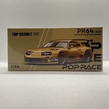 Pop Race 1/64 Toyota Supra Top Secret GT300 Supra PR64-229 New