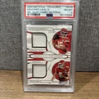 Patrick Mahomes Patch /99 Travis Kelce Patch #GCM-KAN 2022 National Treasure