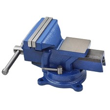 Bench Vise with Anvil Base  360-Degree Rotating Locking Base Bench Vise 