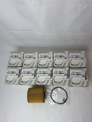 10x Genuine OEM BMW Oil Filter Set 11427566327 11427953129 Pack of 10