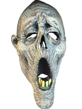 Vintage The Paper Magic Group 2000 Wrinkle Rotten Teeth Pointed Nose Scary Mask