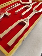 Giant Tuning Fork With Dna Key D288hz C528hz With Striker