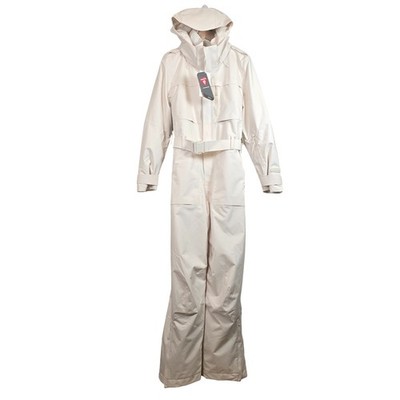 Halfdays Murphy Ski Suit Womens Size XL Oat Milk One Piece Snowboard Snow Winter