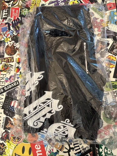 Pantalon de survêtement Supreme ancien anglais enveloppant « noir » SS21 XL