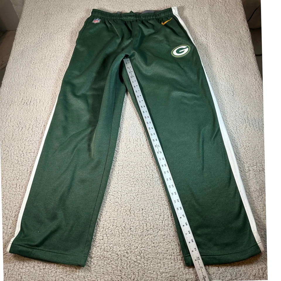 Nike Green Bay Packers On Field NFL Therma Fit Track Pants Green XL - Image 2 of 4