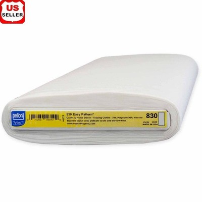 Easy Pattern Fabric Non-Woven Interfacing Tracing Craft Projects 10 Yards New