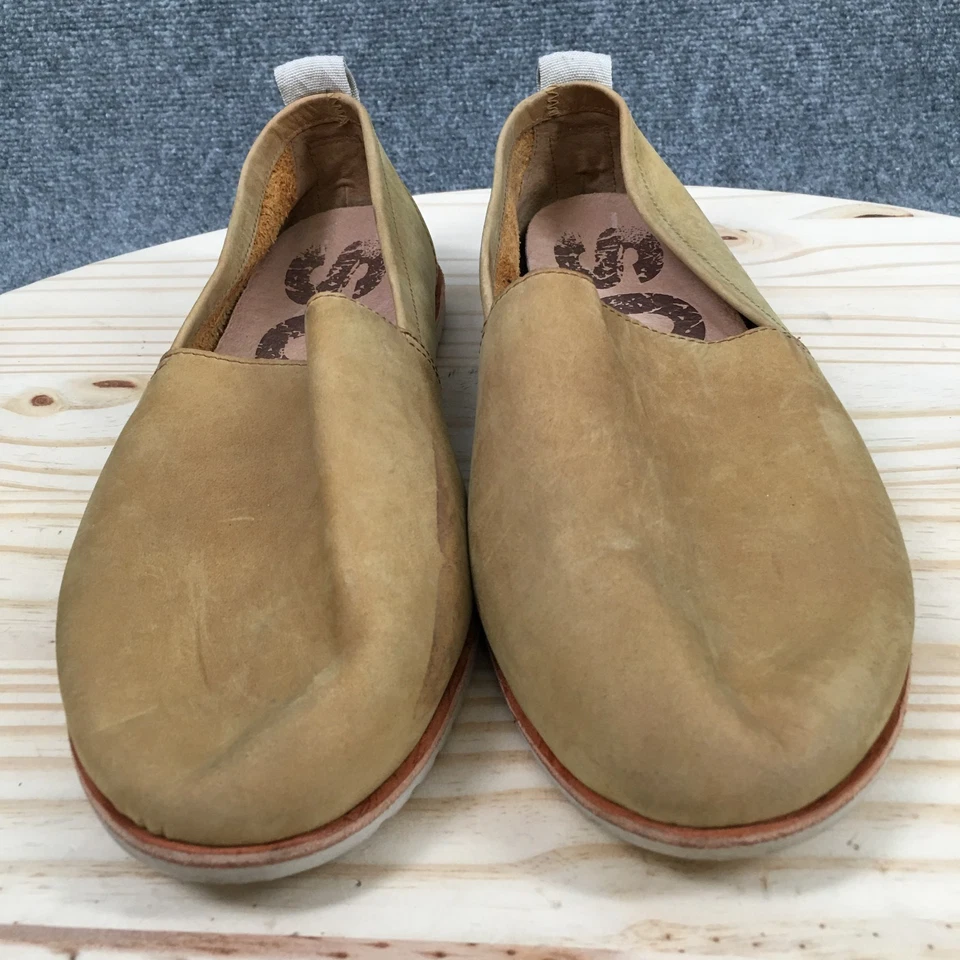 Sorel Zapatos Mujer 11 Ella Mocasines Planos Cuero Tostado Informales Sin Cordones NL3211-224 Foto 4 de 4