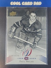 2008-09 Upper Deck Montreal Canadiens Centennial Paul Meger #148