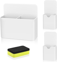 Moko Stifthalter Magnetisch, 3 StüCk Magnetischer Stiftehalter Mit 1 Whiteboard