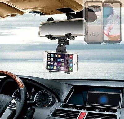 Autohalterung Rückspiegel für Doogee V30T Smartphone Halter Spiegelhalterung