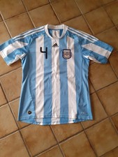 Original Adidas Trikot Argentinien Größe M Nr. 4 Veron blau weiß gebraucht