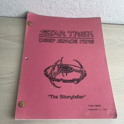Star Trek Deep Space Nine Original Script Storyteller 1993 Final Draft DS9