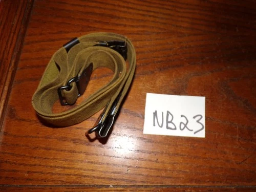 Original WW2 US Military Kerr thompson Rifle Sling unmarked good canvas