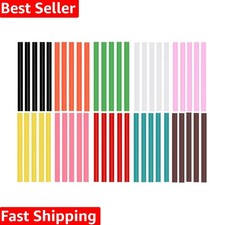 50PCS Colored Hot Glue Sticks for Mini Glue Gun - 7mm, Non-Toxic, Versatile 0.27 per gallon
