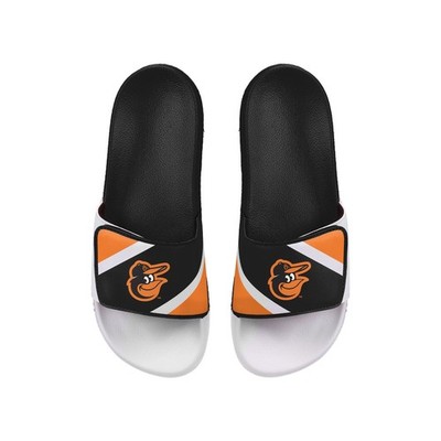 Baltimore Orioles MLB FOCO White Gradient Sandal