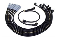 Taylor Plug Wires 84052 Thundervolt 8.2mm Black Female Str For Gmfordamc V8