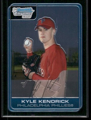 2006 Bowman Chrome #BC100 Kyle Kendrick Philadelphia Phillies