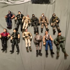 LOT of 12 G.I. Joe 2003 and 2005 released