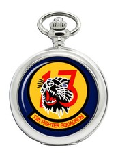 13th Fighter Squadron USAF Pocket Watch
