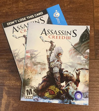 Assassin's Creed III PS3 Playstation 3 Instruction Manual Only