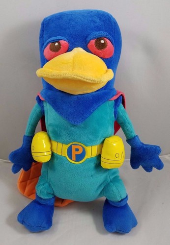 Disney Phineas & Ferb Perry the Platypus Mission Marvel Plush 15 inches Stuffed