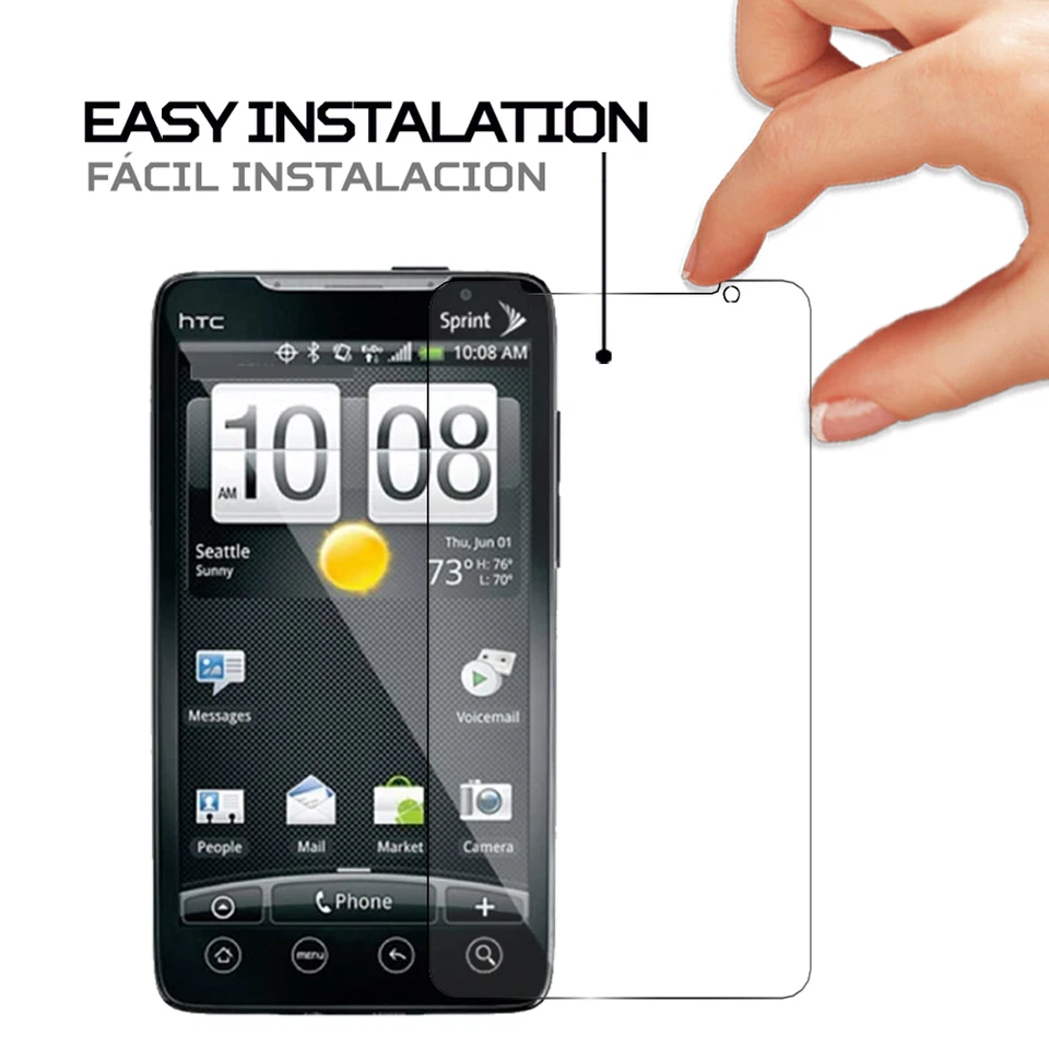 Protector Pantalla ANTISHOCK para HTC Evo 4G Foto 3 de 4