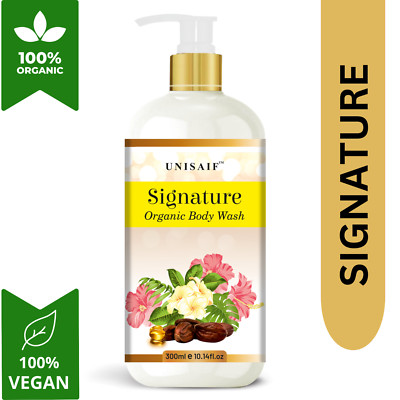 Unisaif Signature Body Wash and Shower Gel Women & Men 100% Pure & Natural