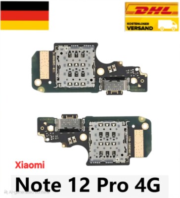 Xiaomi Redmi Note 12 Pro 4G Ladebuchse Dock Connector Mikrofon USB Charging PORT