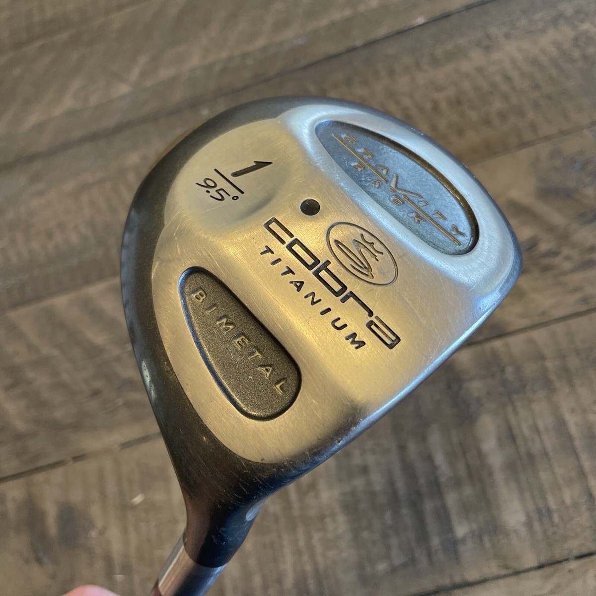 COBRA - cobraドライバー9.5S Cobra Gravity Back Titanium 1 Driver 9.5° Cobra S Flex