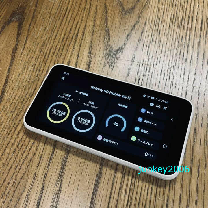 SAMSUNG 4G 5G Mobile WiFi SCR01 Unlocked Portable Router Hotspot