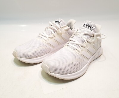 UK8 adidas RunFalcon Mens Running Trainers White G28971 UK8 VGC