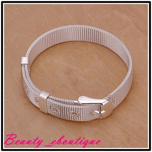silver buckle bracelet