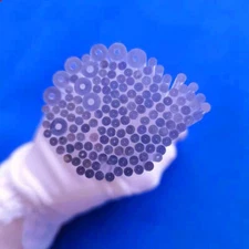 10Pcs High-purity Quartz Glass Capillary Tubes for Photocatalytic Laboratory Use