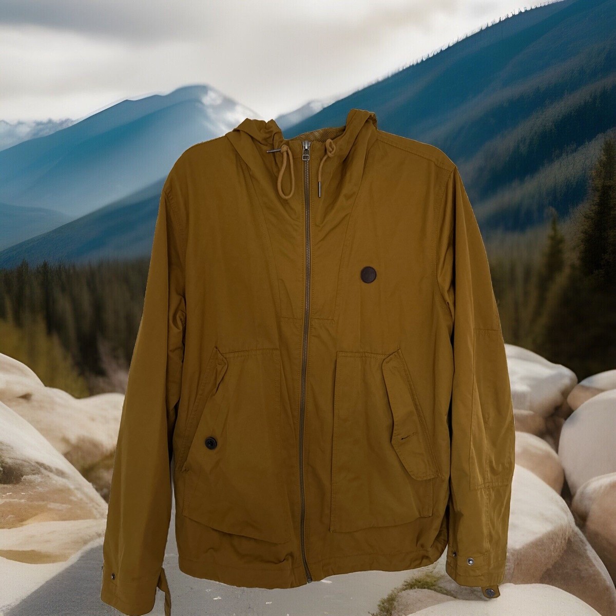 【oasis】Pretty Green Hooded Jacket Pretty Green x Umbro Hooded Jacket Smock | XXL | Oasis Liam Gallagher