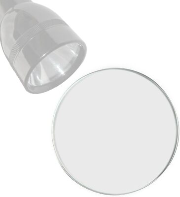 HQRP Glass Lens for Maglite C or D Cell Flashlights 52×2mm Tempered ...