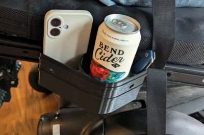 #ad Side Cup Holder amp; Storage for QUANTUM Power Wheelchairs $20.99