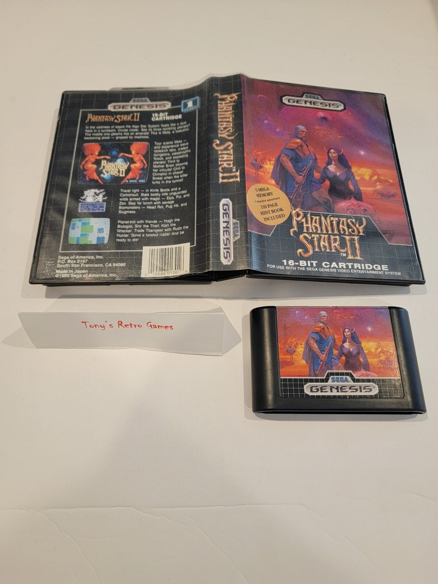 Phantasy Star II【中古・Genesis北米版】 Phantasy Star II（ファンタシースターII ）【中古・Genesis北米