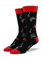 Men's Crew Socks Remote Control Video Game Controller Wii Nintendo Men's Crew Socks Remote Control Video Game Controller Wii Nintendo