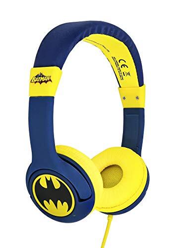 OTL Technologies Batman Bat Signal JUNIOR Cuffia, cablata, per bambini (C3C)