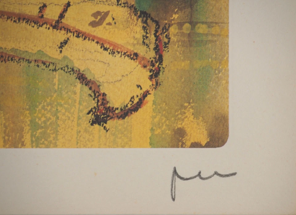 Milo MANARA : Chasse indienne, Lithographie signée - Photo 3/4